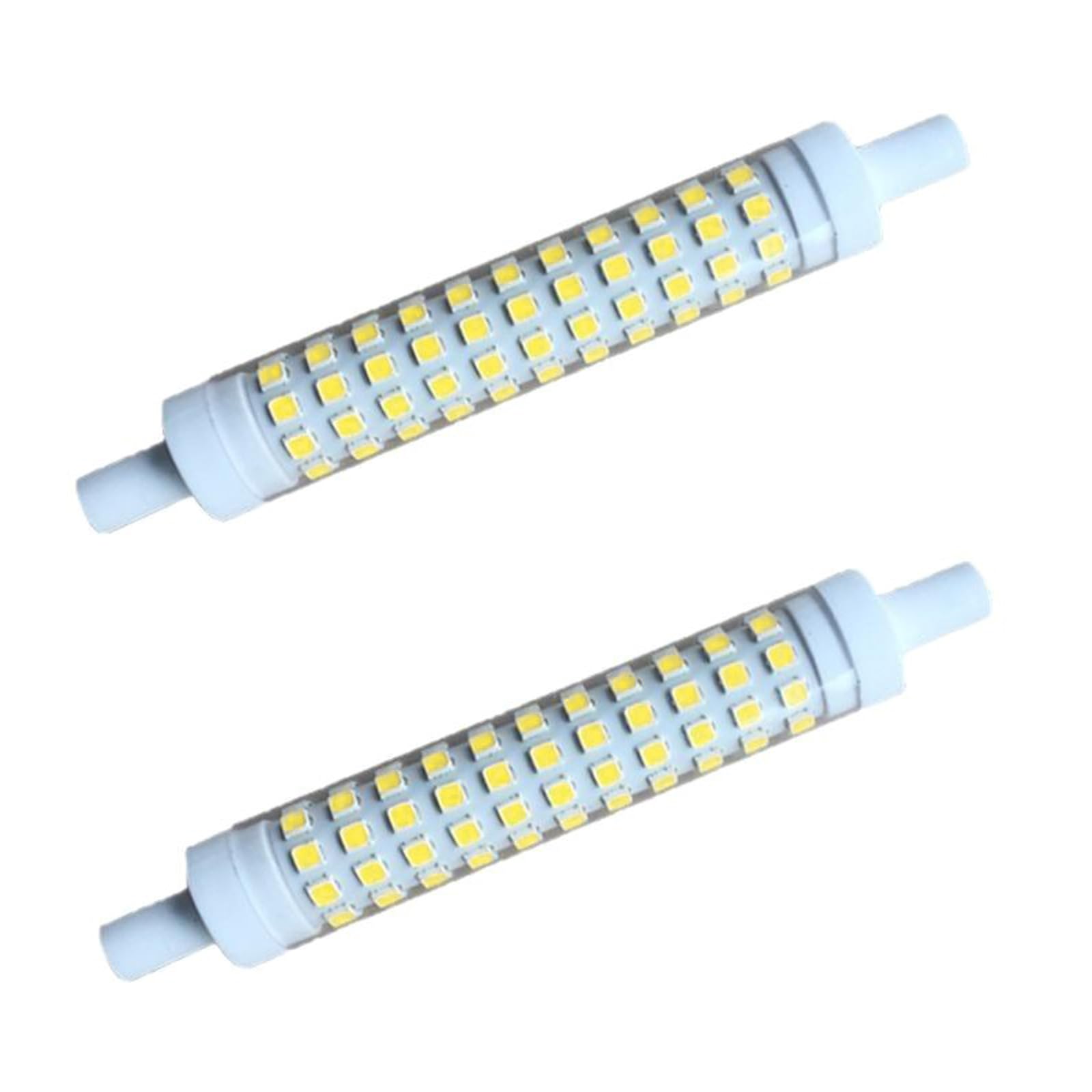 Kalttoy R7s LED Corn Lamp 10W Thousand Light Permanent Ceramic Housing Easy Installation for Garage Warehouse Low Power Corn Bulb