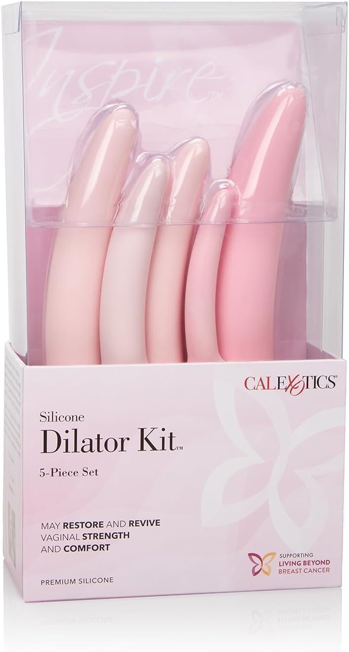 Silicone Dilatador 5 Piezas - 310 gr, Rosa