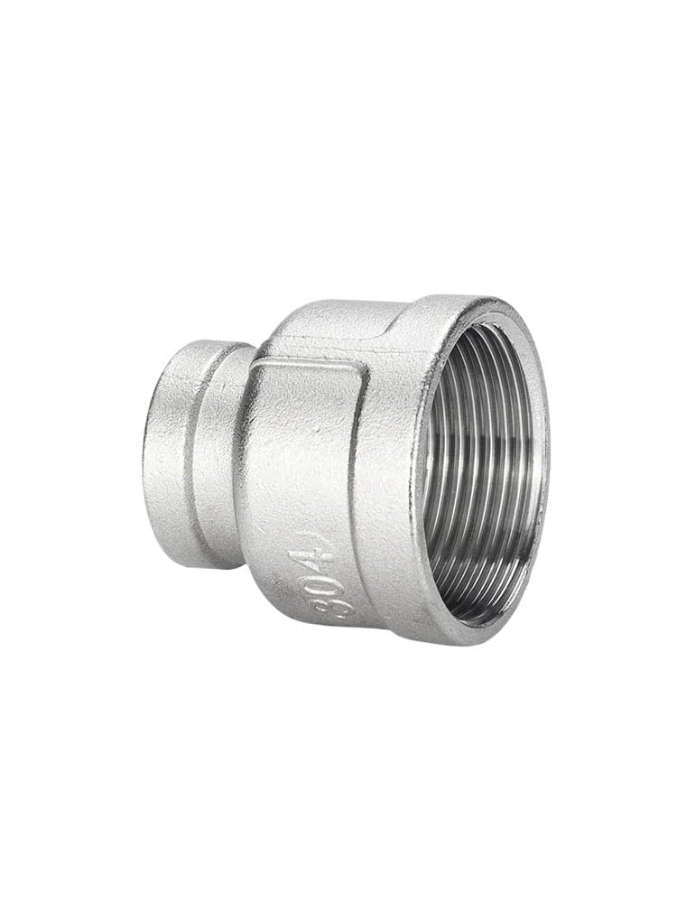 304 Stainless Steel Reducer Pipe Pipes Stainless Steel Pipe Fitting Connector Fittings(304DN25-10)