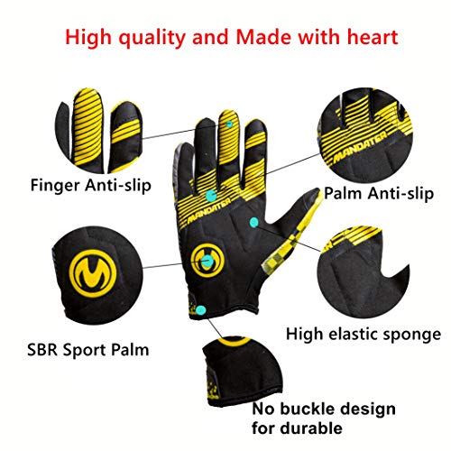 Cycling Gloves Full Finger Touch Screen Motorcycle/Mountain Road Bike Exercise Gloves Unisex All Finger Gloves Sun and… - Image 5