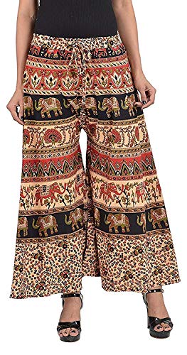 Image of Women Regular Fit Palazzo (BM854251257 Maroon Free Size)