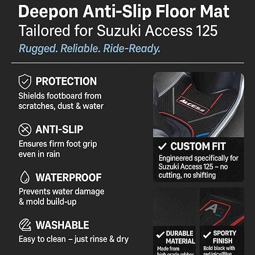 Image of DEEPON Scooter Floor Mat (Access 125)