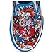 Sonic The Hedgehog Boys Sneakers - Sonic Slip On Canvas Sneakers - Sonic, Tails, Knuckles and Shadow Athletic Sneakers (Blue, 3)
