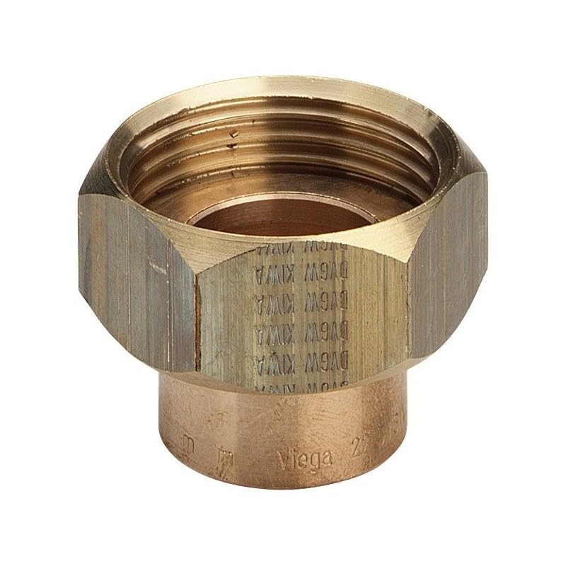 Viega 94359 - Racor 94359 con junta cónica diámetro 15x3/4" bronce