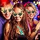 Cadimus Lustige Sonnenbrille,Kreativer Einhorn Partybrille,Golden Partybrille Lustig，Neuheit Sonnenbrille Party Brille,für Partys und Fotoshootings