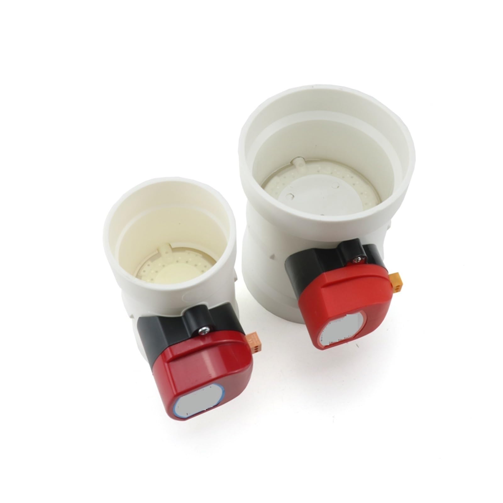 Zawór kulowy, Plastikowy Amortyzator Powietrza Z Napędem ABS 75 MM/110 MM Zawór Zwrotny PCV Kanałowy Regulator Głośności Do Rury Wentylacyjnej(75mm)
