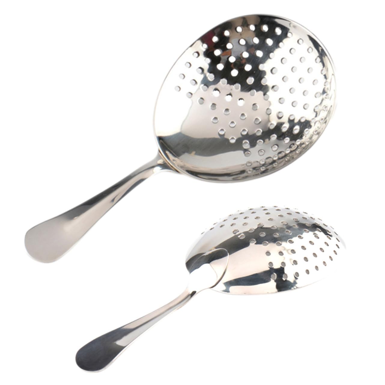GRIRIW Cocktail Strainer Bar Strainer Stainless Steel Mirror Finish Pulp Drinks