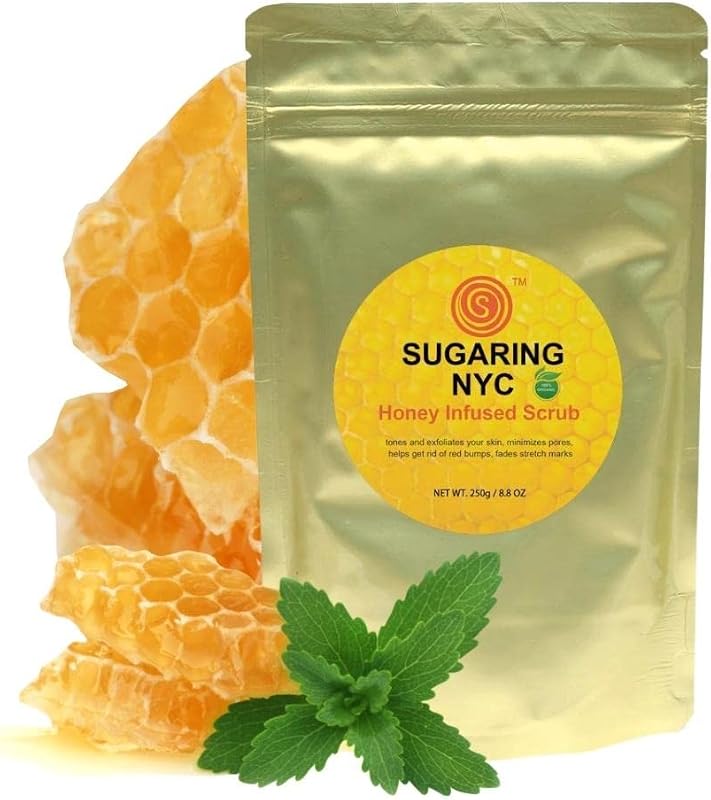 Esfoliante corporal Sugaring NYC com mel