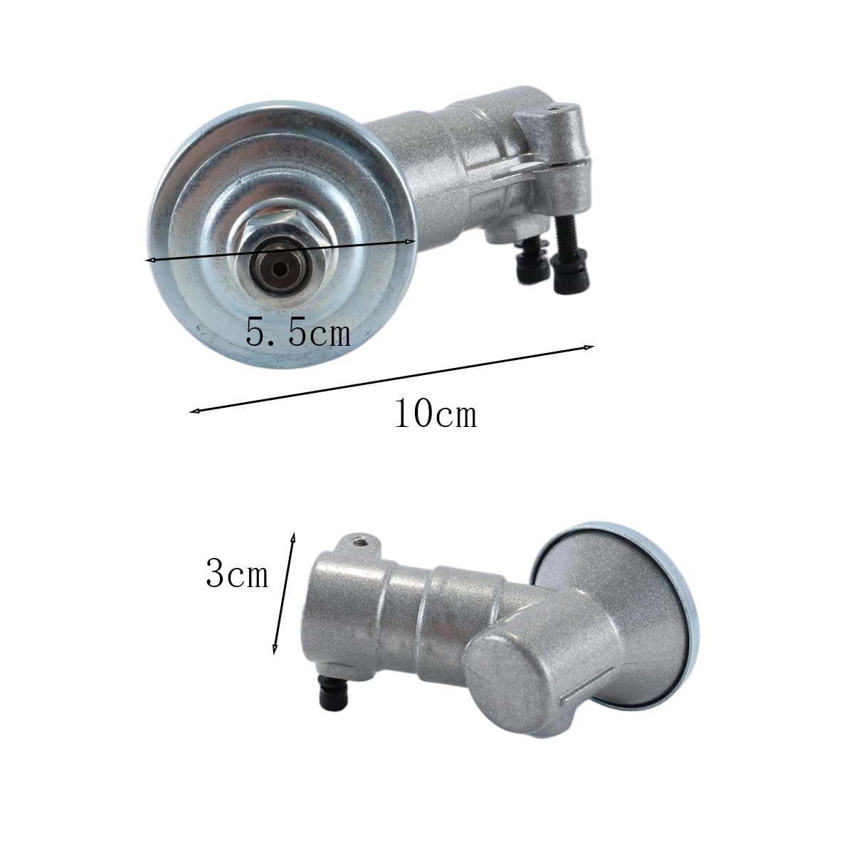Cabezal de engranaje angular para cortacésped, desbrozadora, compatible con 324LX, 324LDX, 326LX, 525L y 525LST con tubo de 24 mm.
