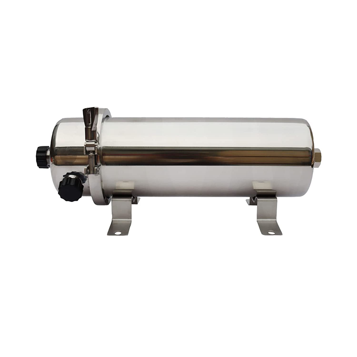 INTBUYING Stainless Steel Ultrafiltration Membrane Filter PVDF Ultrafiltration Membrane External Pressure Washable Water Purifier Whole House Water 1000L/H