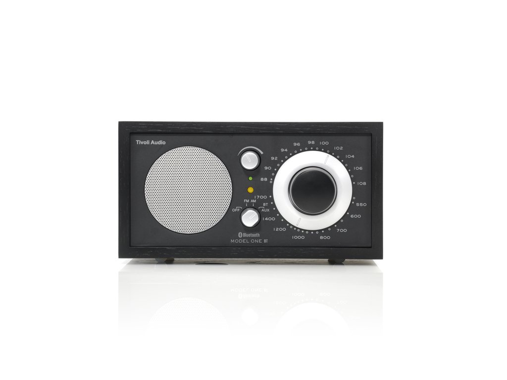 Tivoli AudioModel One BT - AM/FM Table Radio with Bluetooth - Black Ash/Black