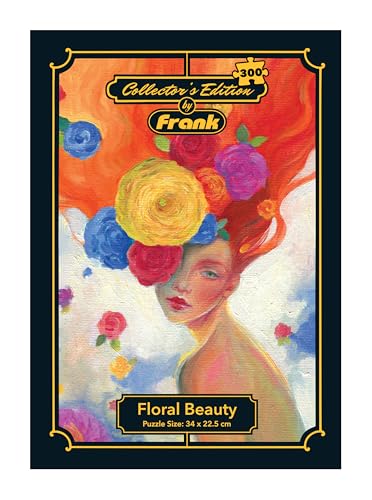 Image of Frank Floral Beauty 300 Pieces Jigsaw Puzzle | Collector's Edition | Travel Friendly Mini Puzzles | Realistic Illustration Puzzle | Game for Focus & Memory | for Adults & Teenagers