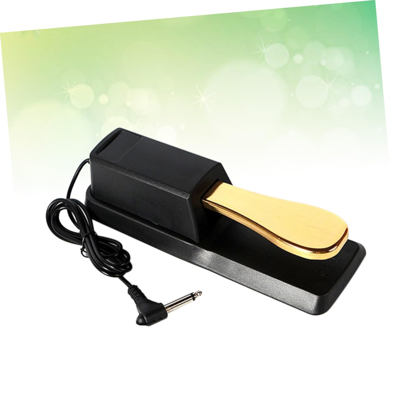 Totority 1pc Piano Sustain Pedal for Keyboard Piano Foot Pedal Smooth Sound and Durable Alloy Construction