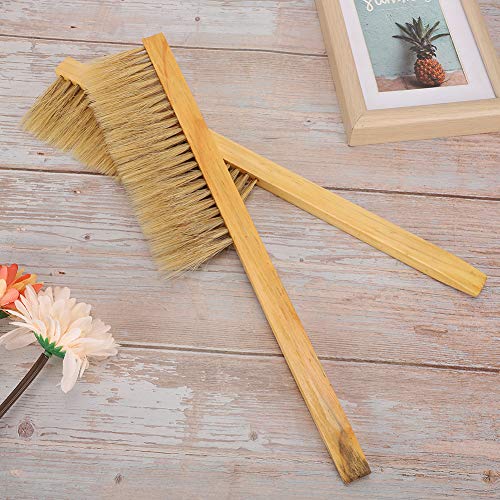 2Pcs-Wooden-Bee-Brush-157-x-31-x-08in-Double-Row-Pig-Bristles-Brush-for-Beekeepers-Beehive-Brush-Supplies-with-Wood-Handle-for-Beehive-Box-Frame