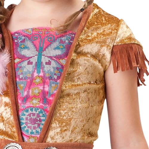 Disfraz de Doncella India para niñas 7-16 años, talla L miniatura 2