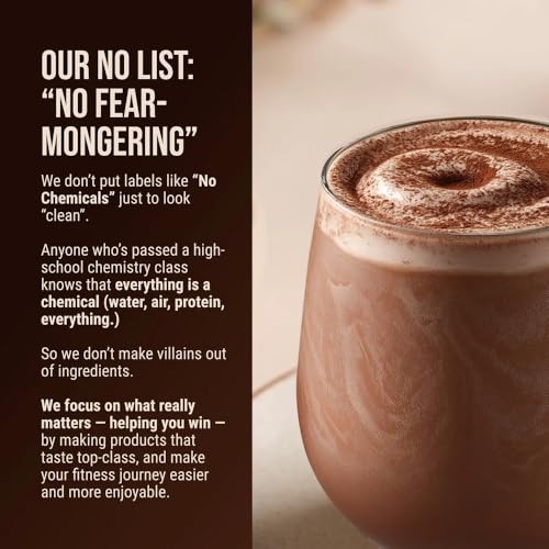 Image of FUELLED Chocolate Mocha Whey Protein Powder, 24g Protein, 5g BCAAs, (2 kg, 60 Servings), Post Workout Recovery Supplement, Gluten Free