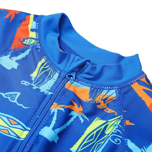 Image of XFGIRLS Baby Boys Swimsuit Toddler Sunsuit UPF 50+ Sun Protection One Piece Beach