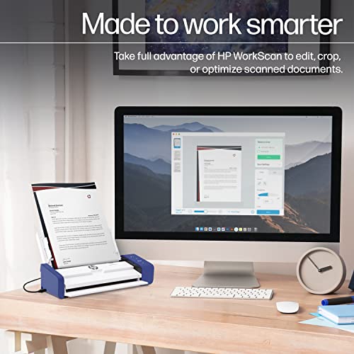Scanner de documents portable duplex USB HP avec plateau automatique - 7