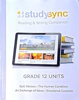 StudySync GRADE 12 UNITS Reading & Writing Companion 1942764340 Book Cover