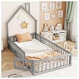 Wyibwy Cama nido para niñas, 90 x 200 cm)