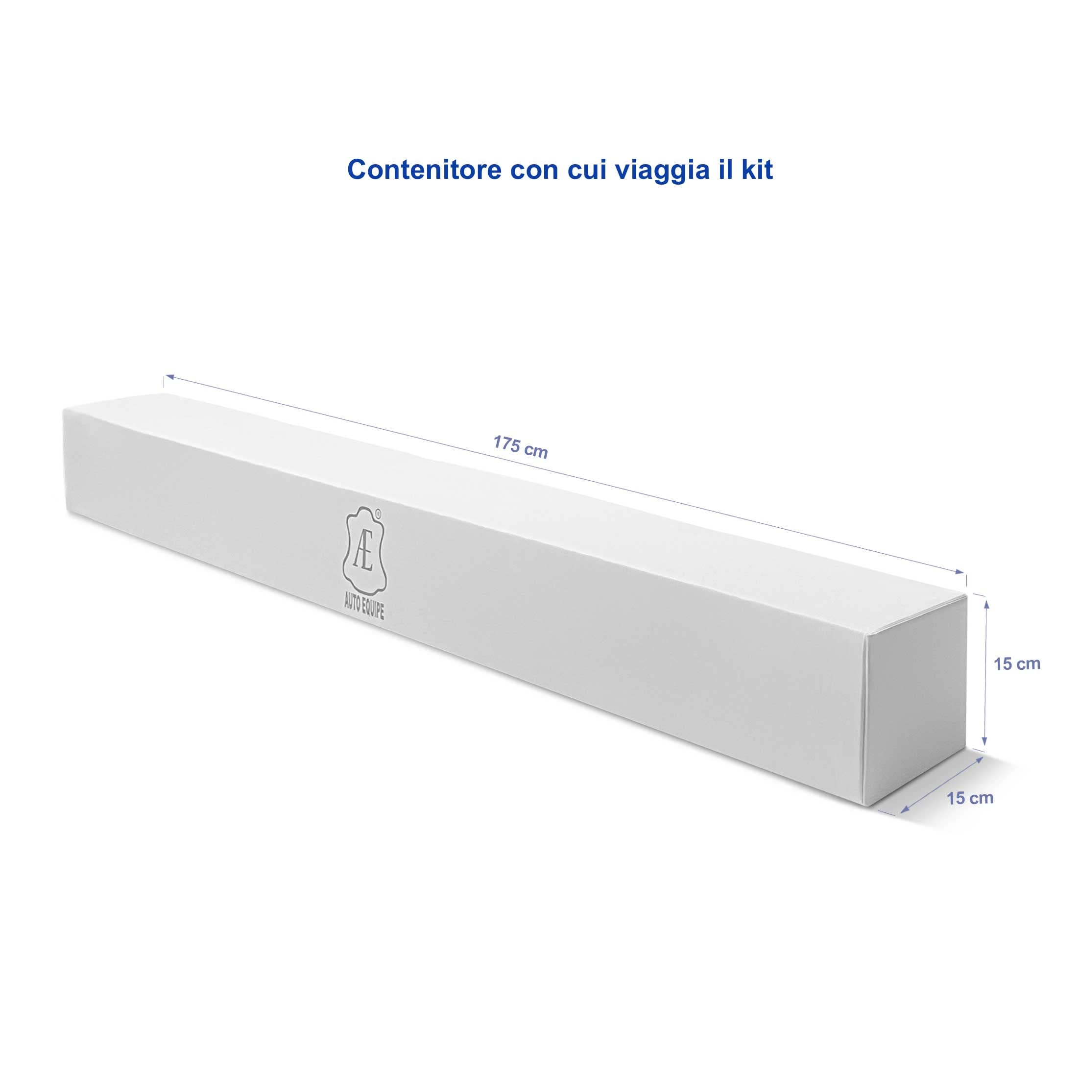 KIT tessuto cielo auto GRIGIO CHIARO compatibile con Audi/VW 2,5 mtl (2,5 mt x 1,50) + colla alta temperature + pennello in omaggio