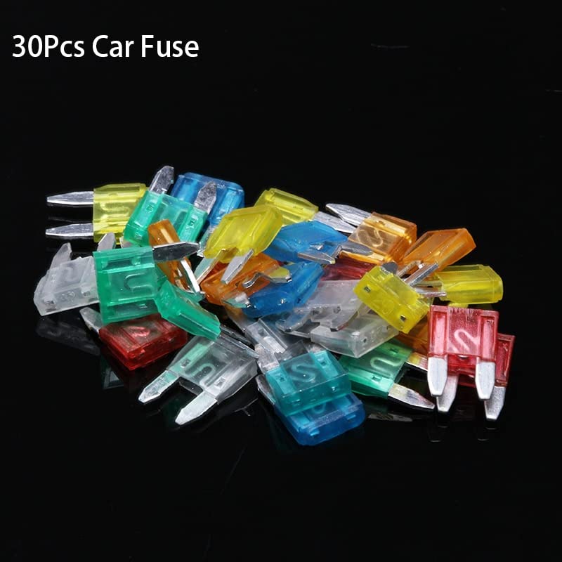 Fusibles de coche para solucionar fallos eléctricos en motocicletas y camiones pack de 30 mini 7