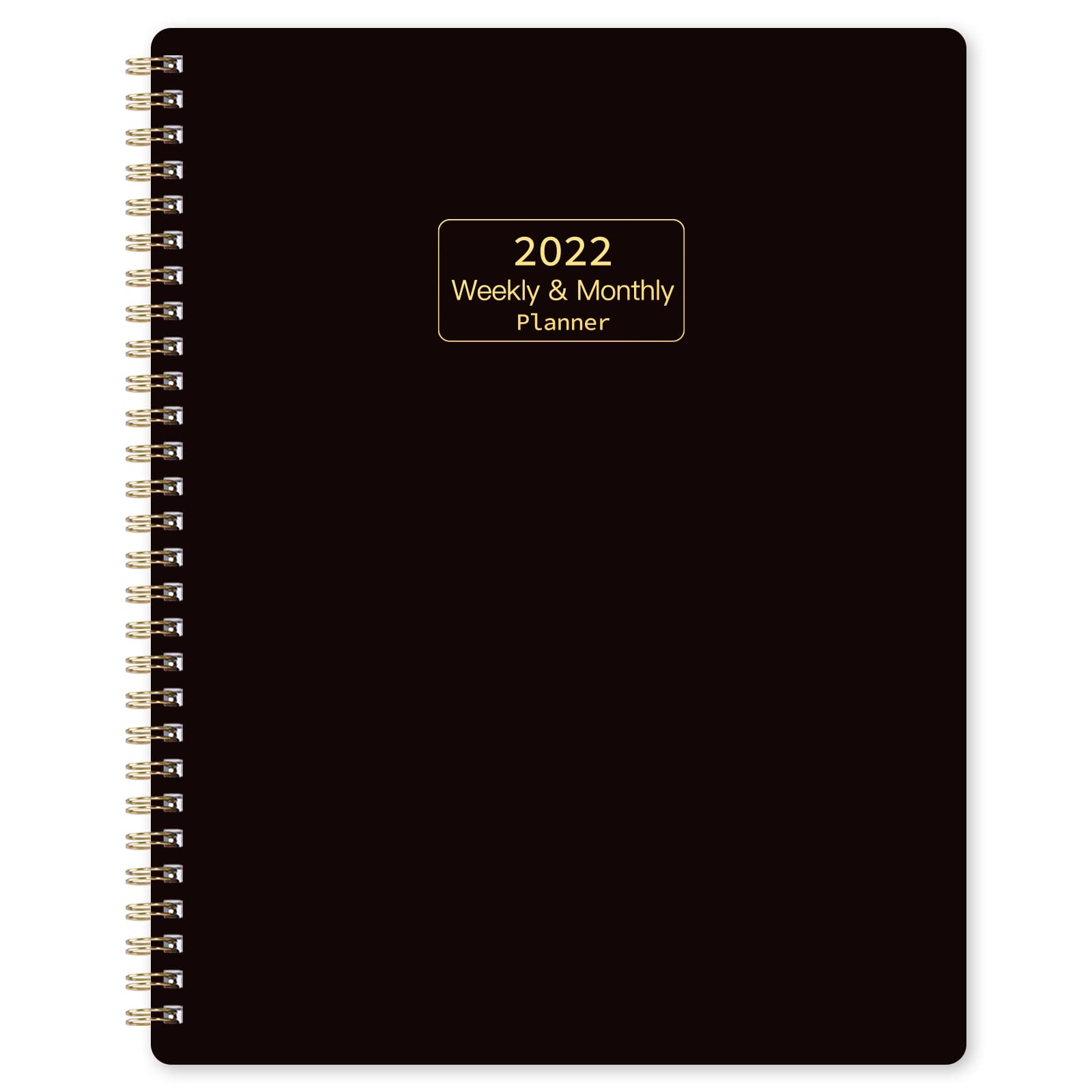 2022 Planner - January 2022 - December 2022 Monthly Weekly Planner with Tabs, 8"x 10", Flexible Hardcover, Strong Binding, Thick Paper, Perfect for Home Office Using