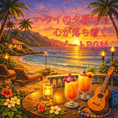 ハワイの夕暮れで心が落ち着くリゾートBGM de Aloha Works en Amazon Music - Amazon.es
