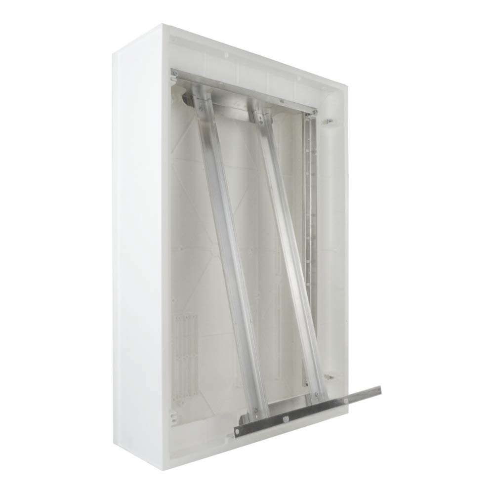 Verteilerkasten IP54 DARP-48 2x24 Unterputz Alutür Unterverteiler Sicherungskasten 9.224 E-P 6743