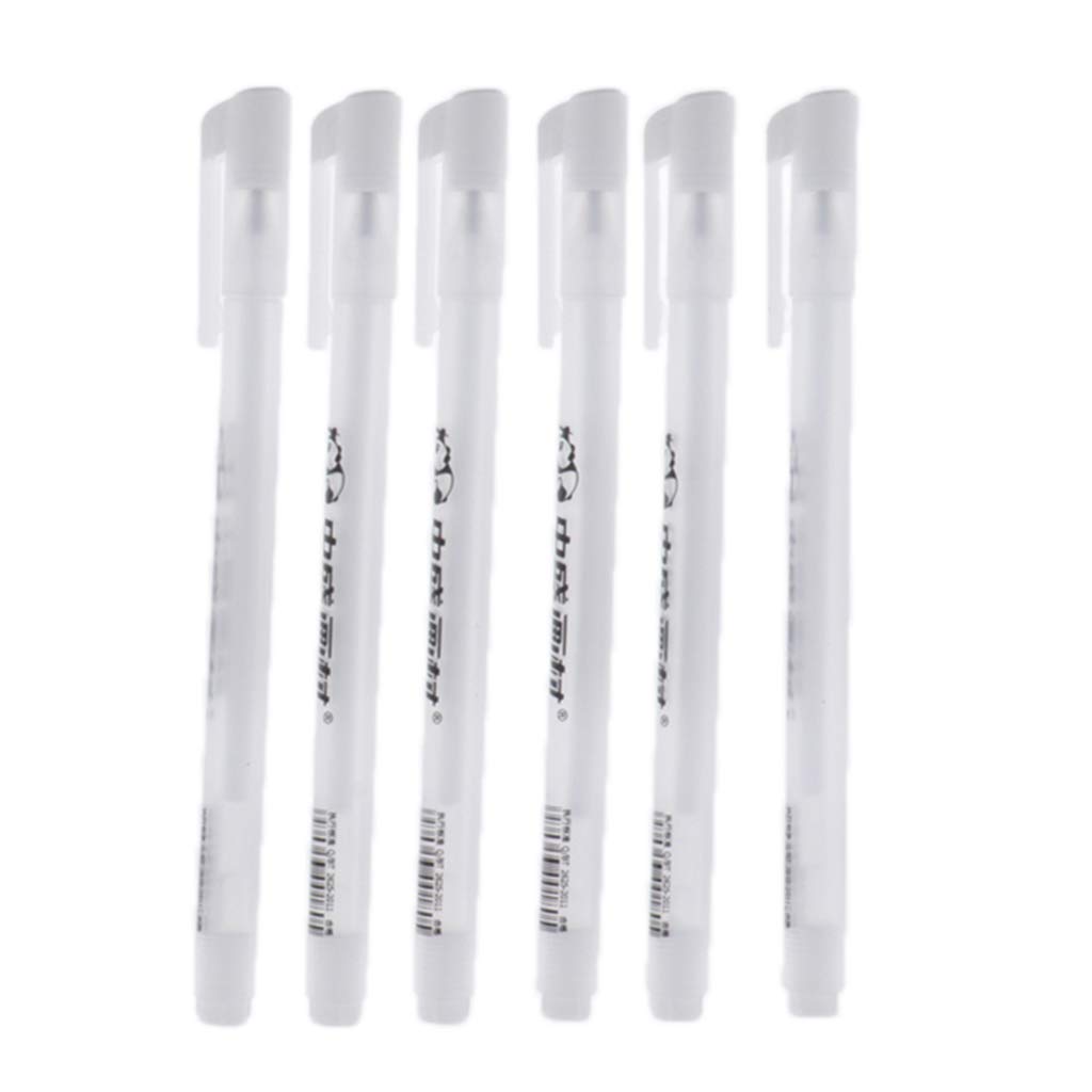 10 Set 6 Stück fluoreszierende Textmarker auf Wasserbasis Farbe Marker Freihand Skizzieren Stift