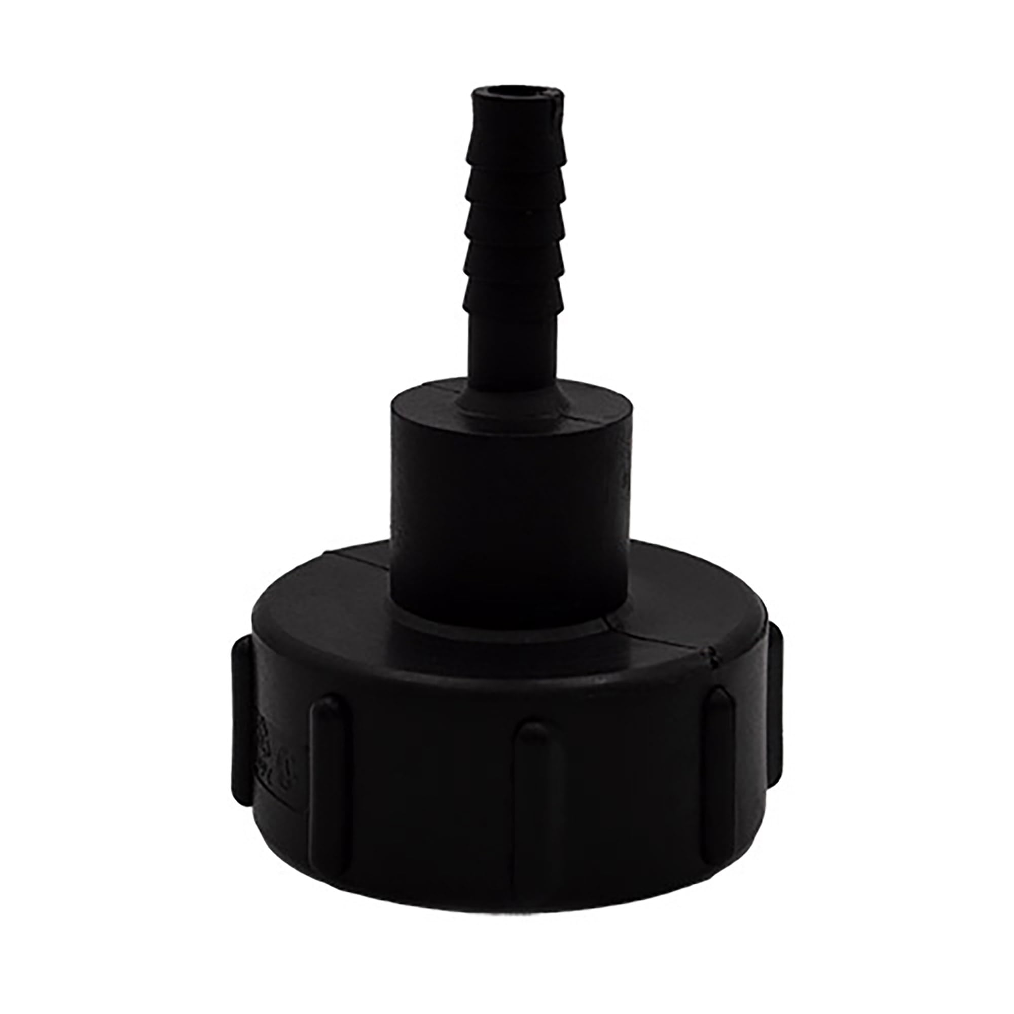 Itp Packaging Women's Black Ibc S60x6 (2 Inch) To (0.5 Inch) Hose Tail | Adapter Fitting To Connect Flexible Tubing To Intermediate Bulk Container
