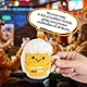 TOYMIS Positiver Bierkrug, Gehäkelte Bierkrug Inspirierende Geschenke Emotionale Unterstützung Häkeln Gehäkelte Puppe als Motivierendes Geschenk Partydekoration