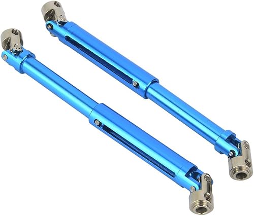 Miniatura 4 de Eje de transmisión de coche Rc, 2 piezas de coche parte 110 eje de transmisión Rc accesorio para Rgt 86100 110 Rc Crawler Rc parte (azul)