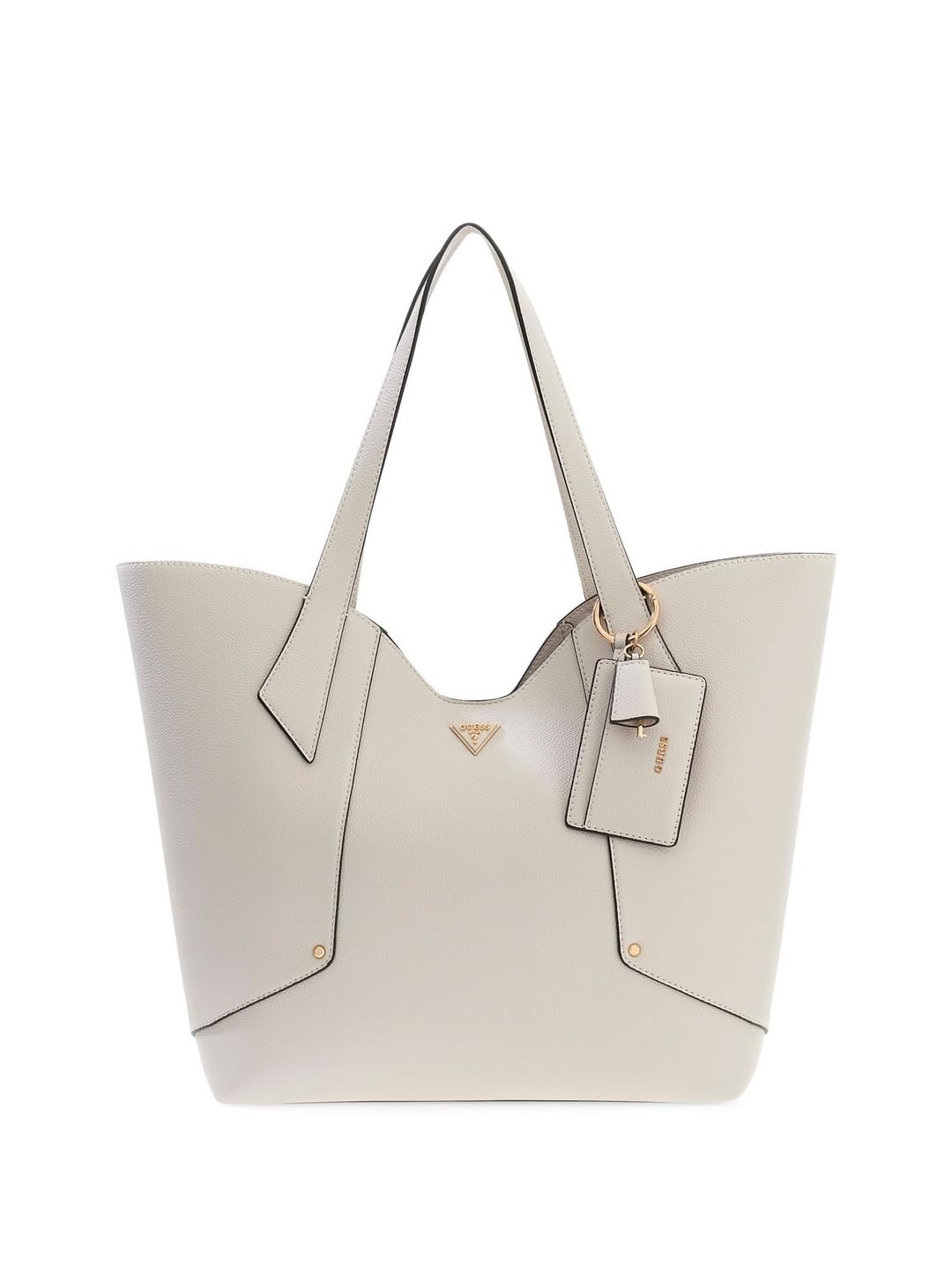 GUESS bolso shopper Darcy 2 in 1 Tote Stone gris claro
