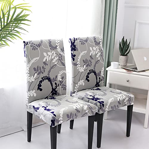 NDMMSO Dining Room Chair Covers Set of 4 Super Fit Stretch Removable Washable Dining Chair Protector Cover Seat Slipcover for Hotel Dining Room - Image 3