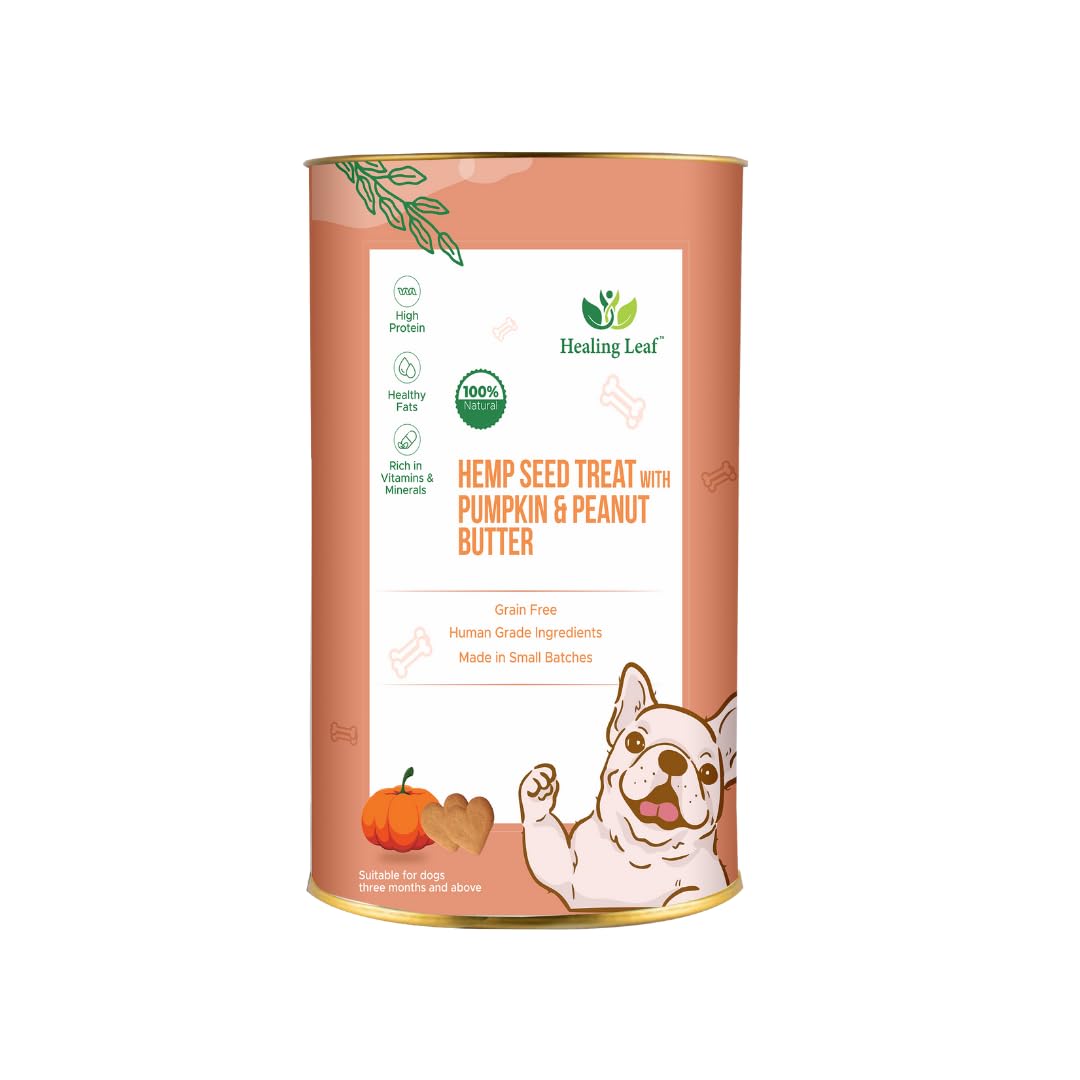 Healing Leaf Dog Treats Training Adult Puppies Healthy, 100g - Soft Dog Chew Bites - Healthy Fats & Protein, Hemp Peanut Butter (Pumpkin) Pack of 1 (B0CGK2BRZJ) Amazon Price History, Amazon Price Tracker