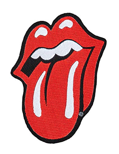 The Rolling Stones Classic Tongue Parche para Lengua Tejido y Licenciado