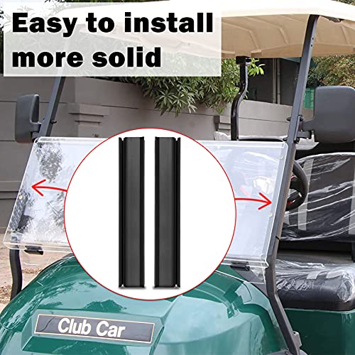 LEAPGOMAX 12.6 Inch Golf Cart Windshield Clips Sash Fit 1\"x1\" Tube for Club Car DS Club Car Precedent Golf Carts 1014441-01 1021630-01(2pcs) - Thumbnail 7