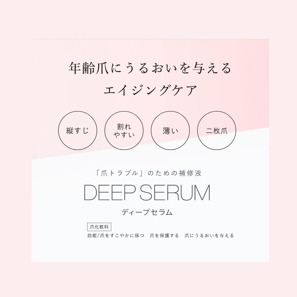 Amazon.co.jp: Dr.Nail DEEP SERUM(ドクターネイル ディープセラム)6.6