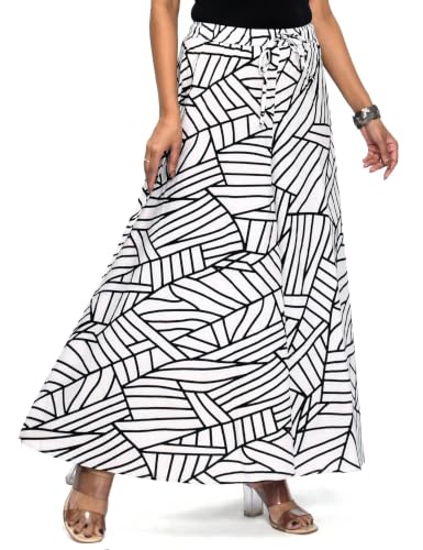 Image of Women's Cotton Long Palazzo Pant