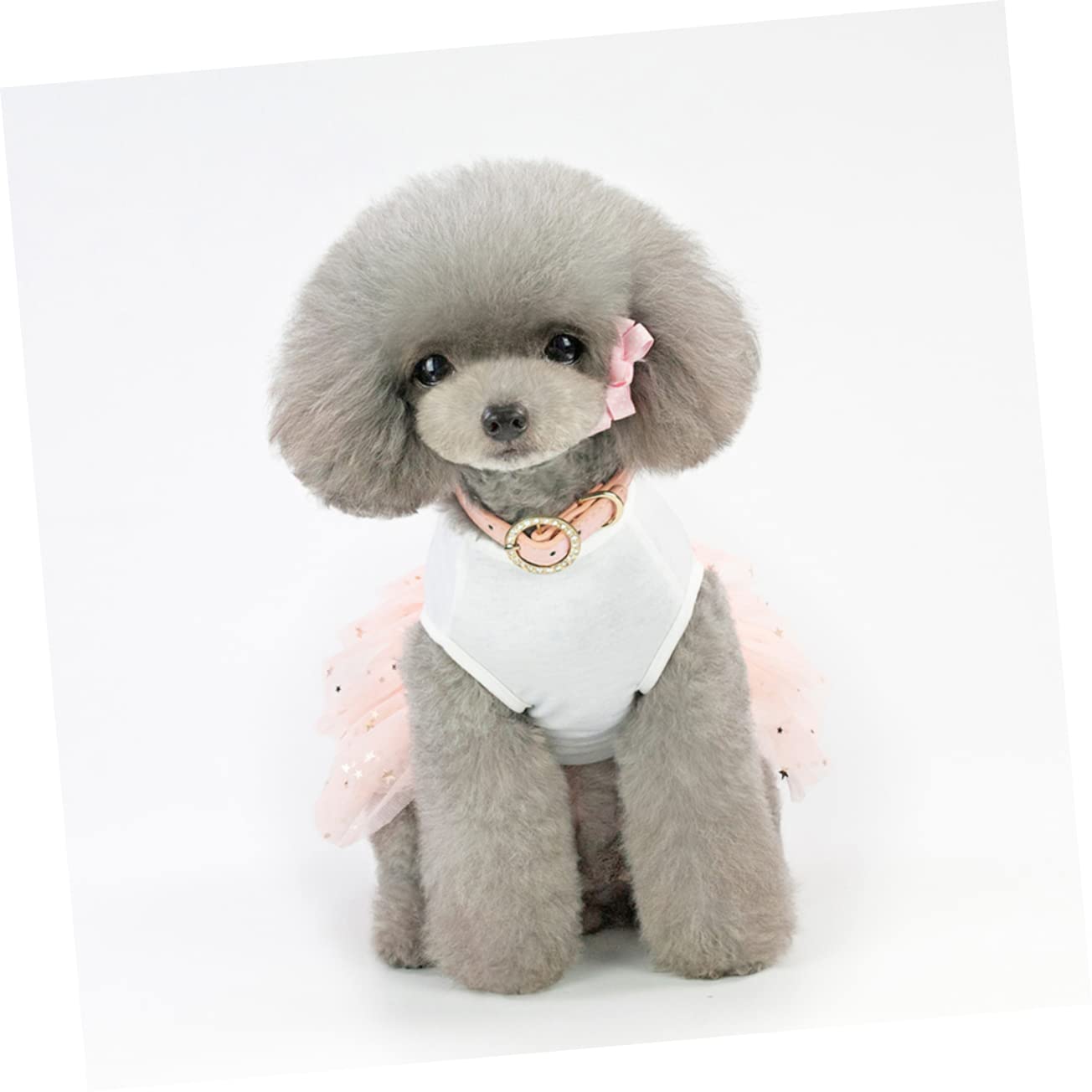 Vêtements été chien de petite taille Mipcase lot de 3 robes tutu confortables en coton
