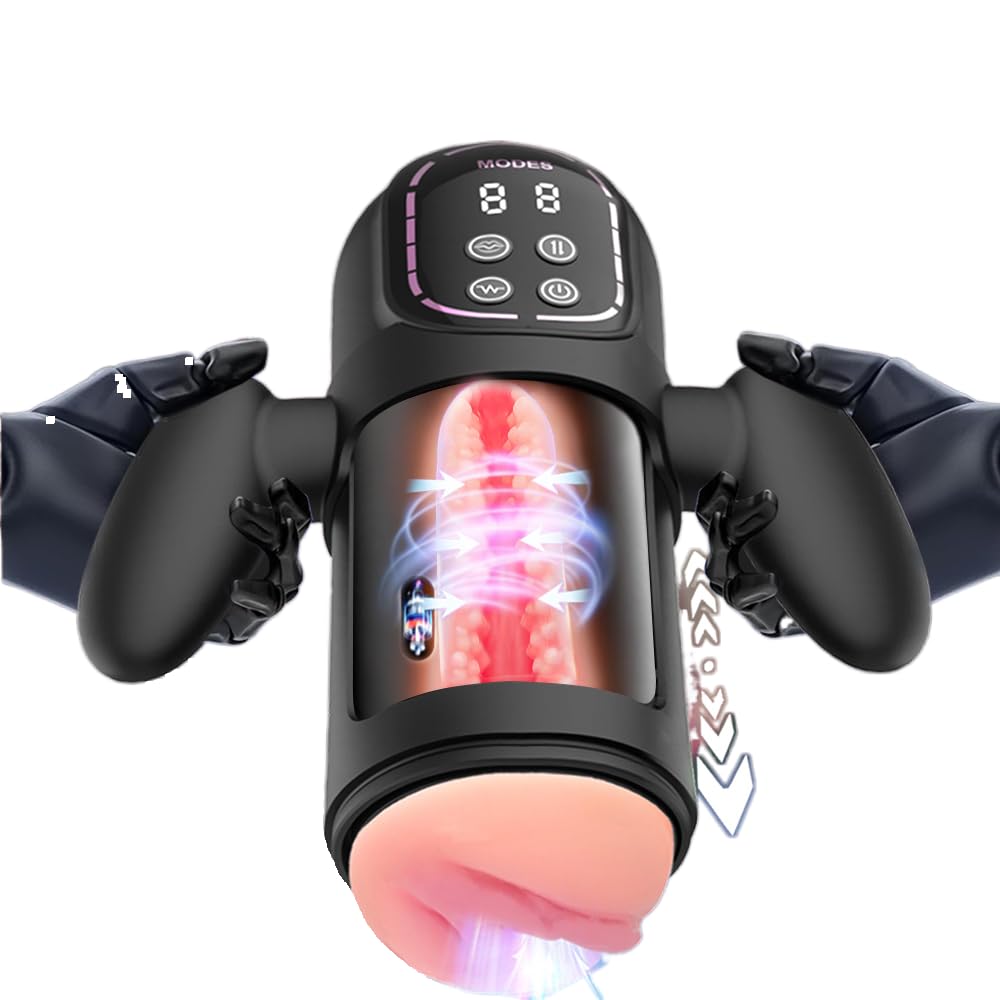 Masturbatore automatico, vibratore maschile, coppa masturbatoria, giocattolo per uomini, masturbatore