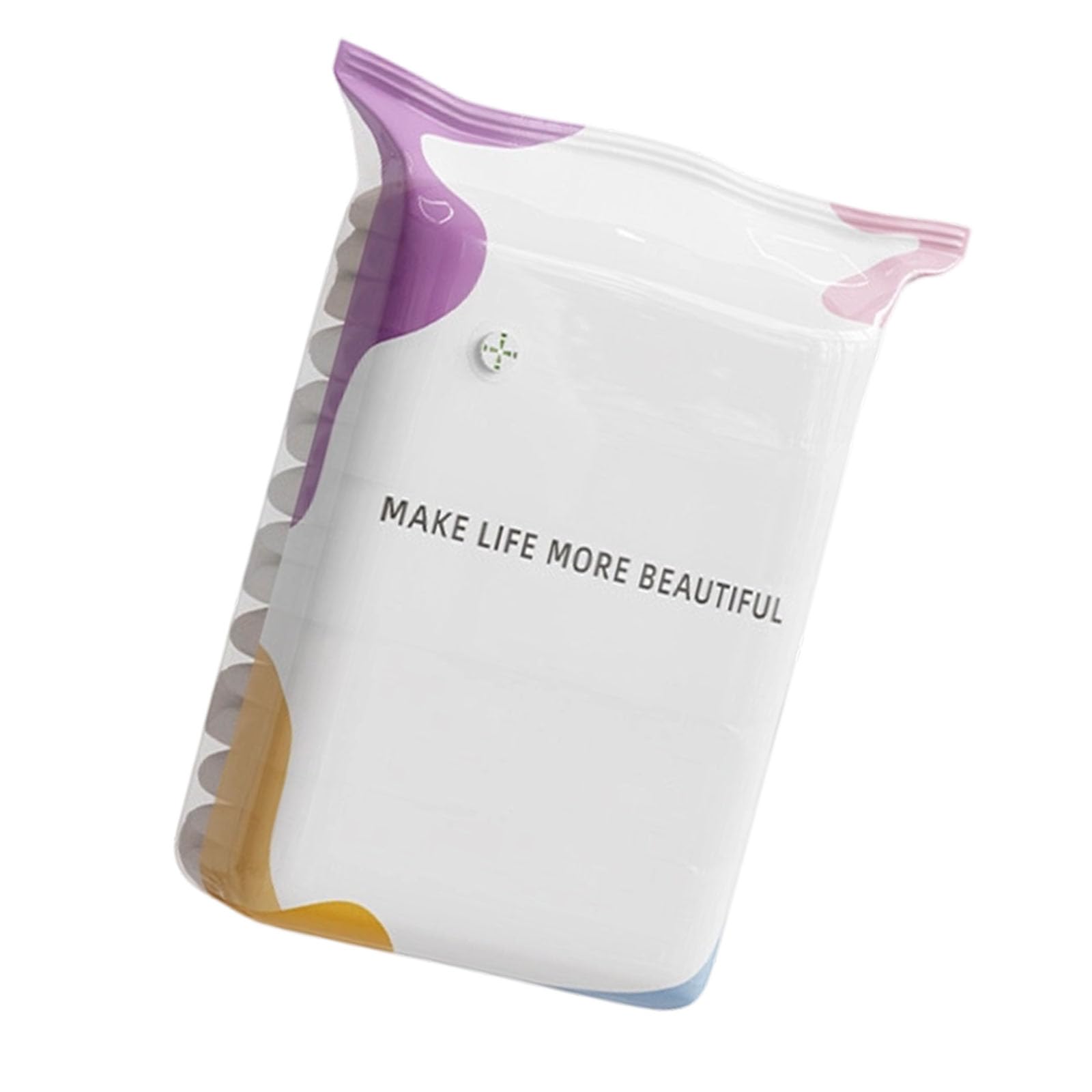 No Pump Vacuum Pack Bags for Clothes, Duvet Storage Bag, Compression Storage Bag Vacuum Pack for Clothes, Suction Bags for Storages, Travel Use