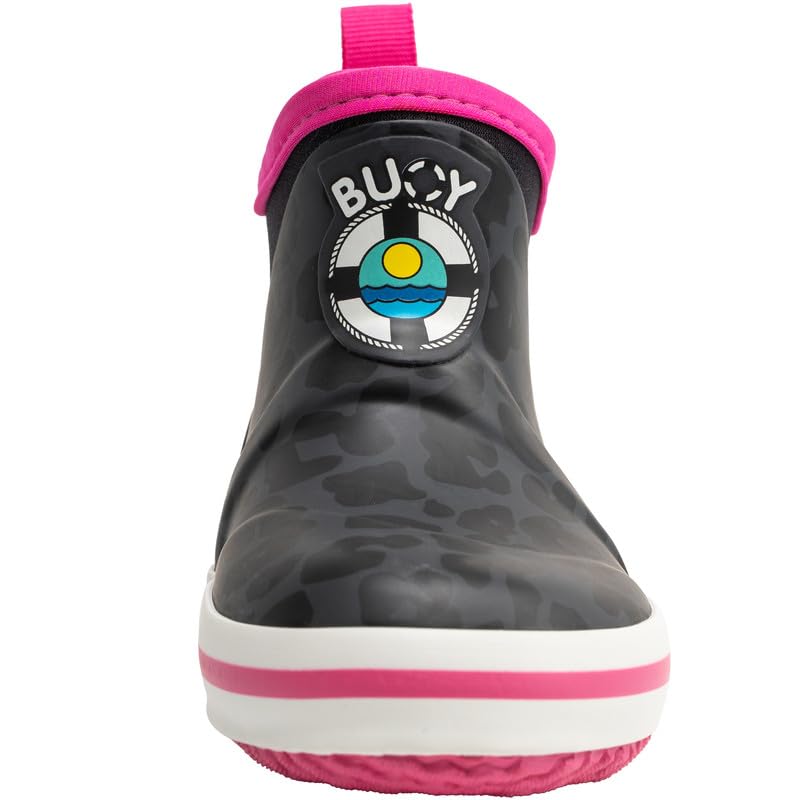 Buoy Boots Toddler Rain Boots for Girls and Boys, Cow & Cheetah Prints2