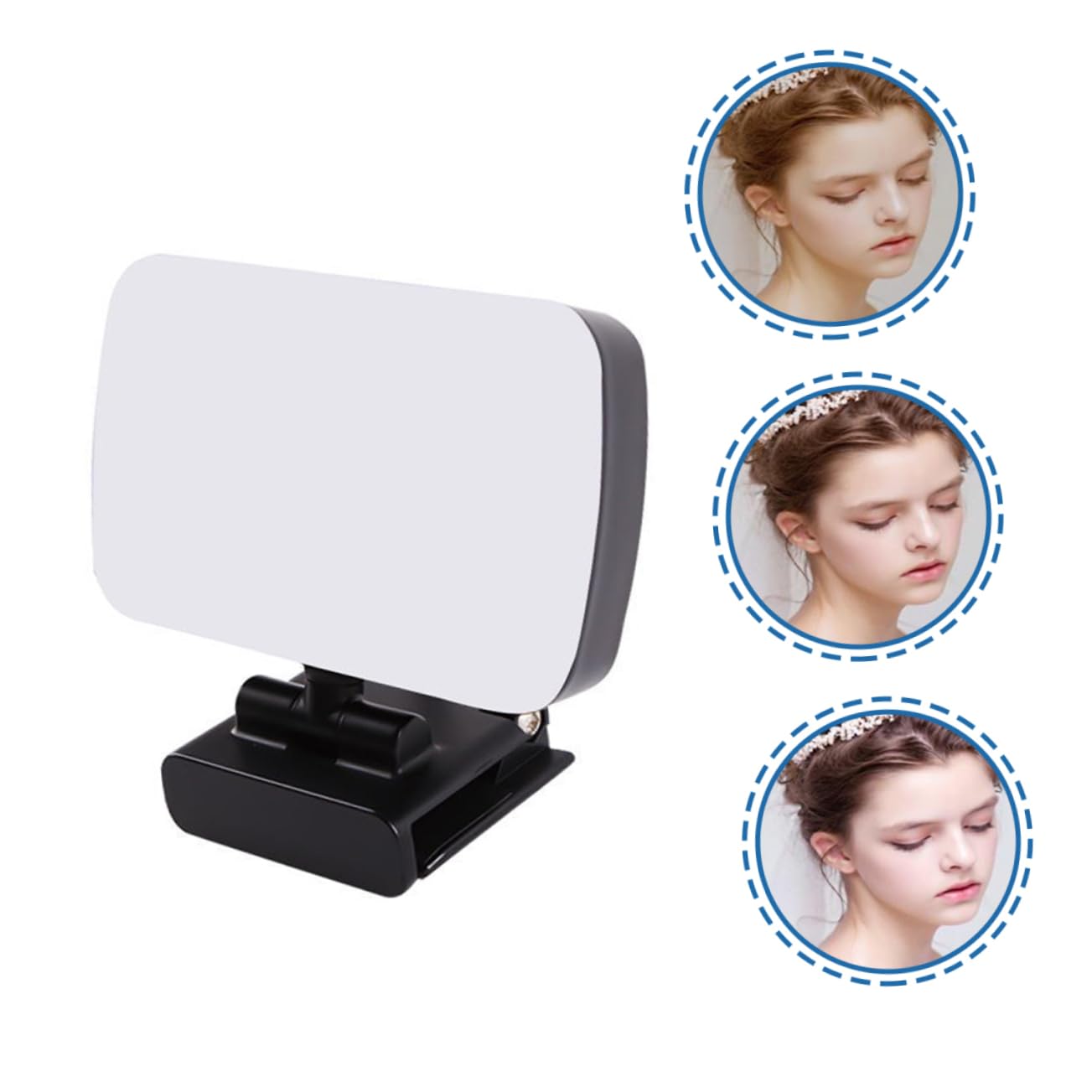 Artibetter Led Video Conference Lighting Lamp Small Lights for Video Laptop Light 3- Adjustment