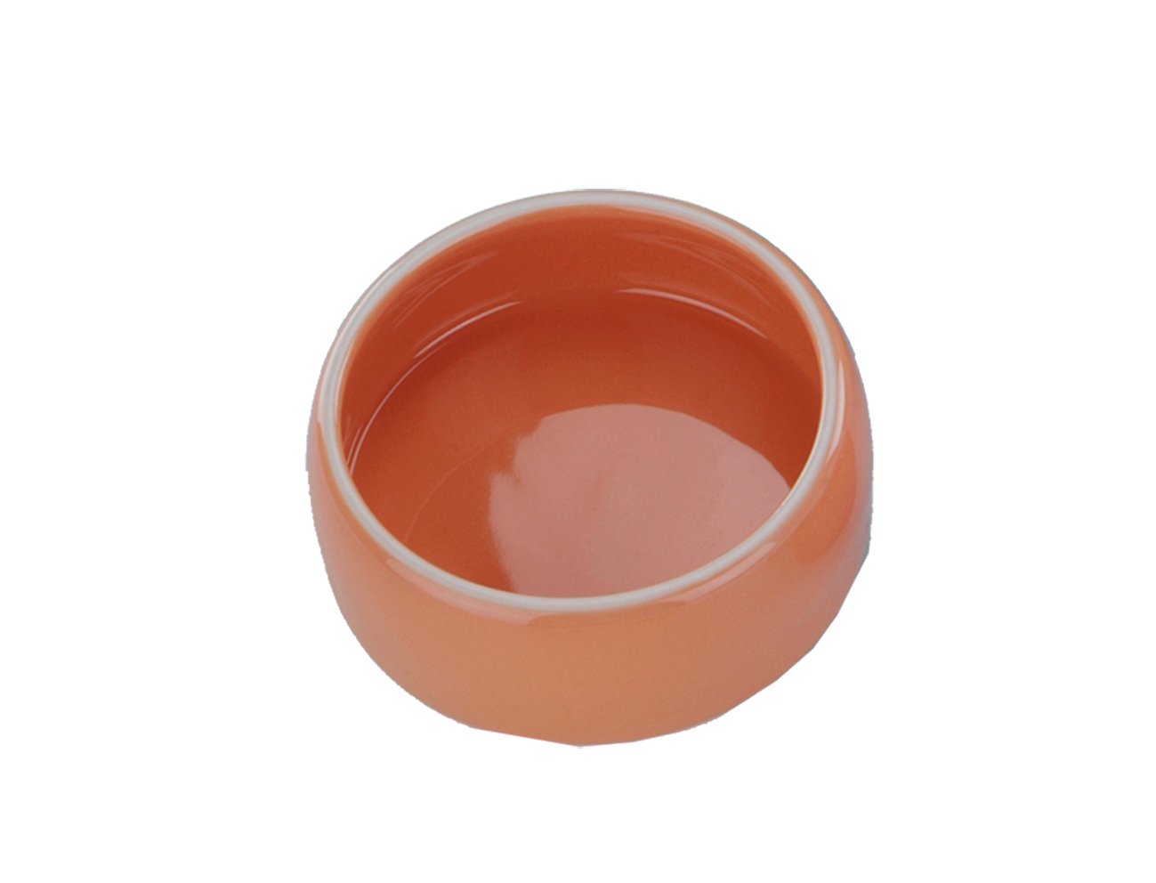 Nobby Pet Orange Ceramic Dog Bowls