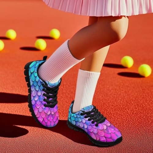 Kids Halloween Sneakers Boys Girls Slip on Tennis Running Shoes Lace Up School Outdoor Sport Sneaker3