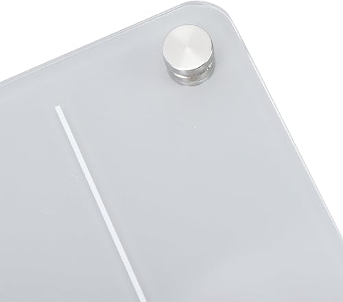 Miniatura 6 de Clear Acrylic Refrigerator Magnetic Planning Board, 33x23cm, Weekly Schedule - Reusable Wet Dry Erase, Transparent Surface, Home and Office Organizer