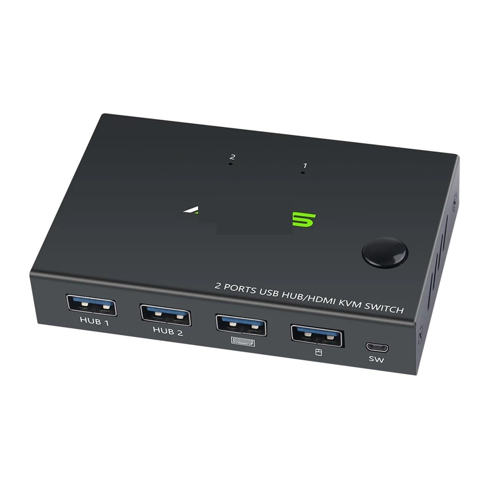 2 in 1 Out 4K USB HDMI KVM Switch Box for 2 PC Sharing Keyboard Mouse Printer Plug Paly Video Display USB Swltch Splitter(201CC)-image-36