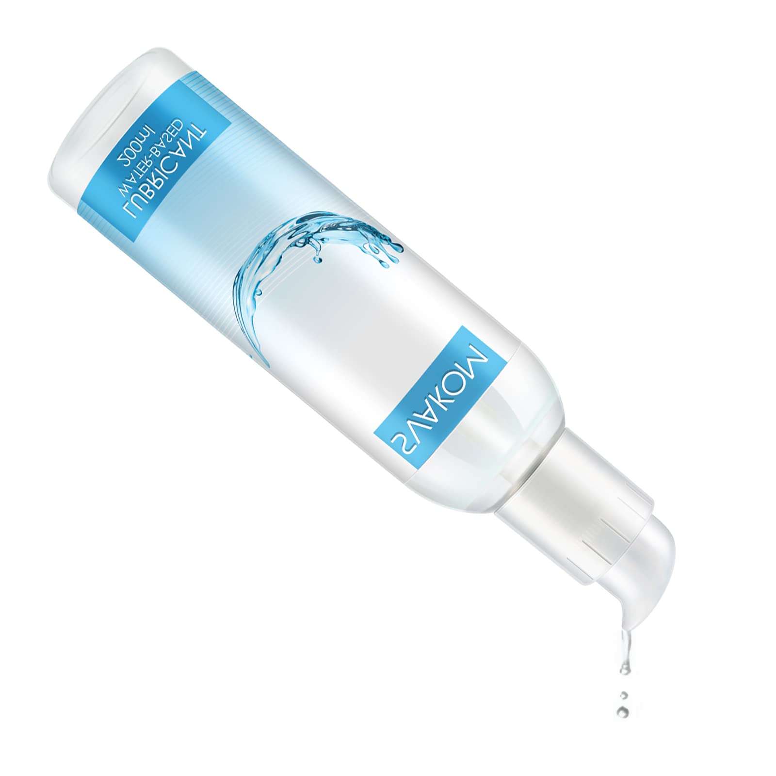 SVAKOM Deluxe Gleitgel Wasserbasis Neutral, Gleitmittel Silikonbasiertes, Wasserbasiert, Seidiges, 200ml Gleidgel, Lubricant, Water Based lubrication, Gel Wasserbasiertes, Lube Waterbase